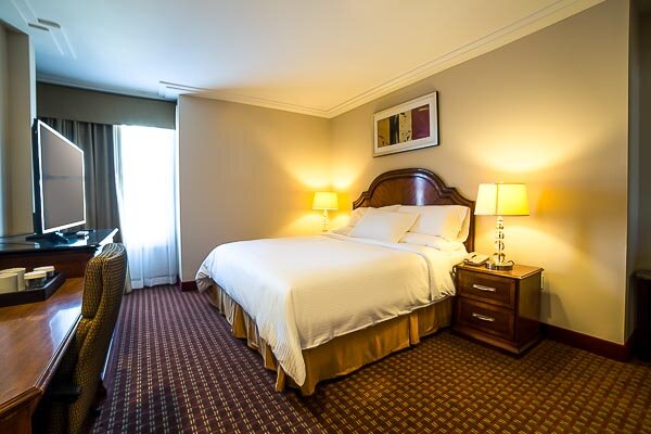 The Accessible King Room were designed with extra space.